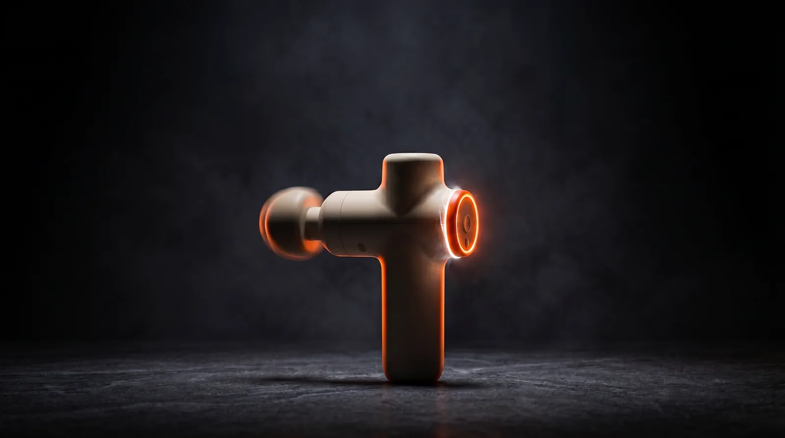 The Knurl massager, powered on